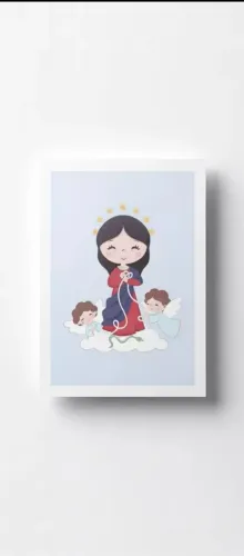 Nossa Senhora Desatadora dos Nós - Quadro Decorativo Religioso