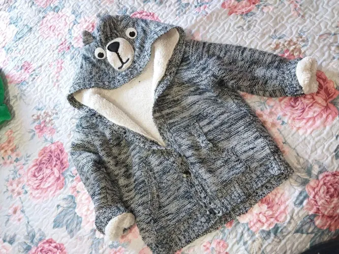 Roupas Infantil menino casaco e colete
