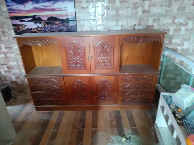 Estante antiguidade madeira inteira