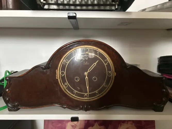 Relógio de mesa antigo Silco