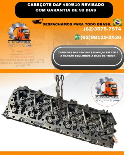Cabeçote Daf 460/510 revisado