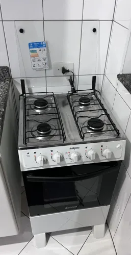 Fogão 4 Bocas Acendimento Automático Bivolt Star New Itatiaia Branco