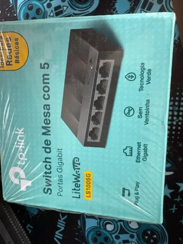 Switch de Mesa 5 Portas Gigabit TP-Link LS1005G