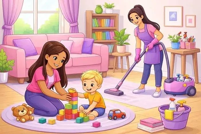 Cuidado Infantil e Limpeza Residencial em Belém