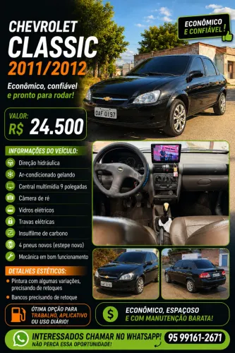 Chevrolet Classic Life/ls 1.0 VHC Flexp. 4P 2012