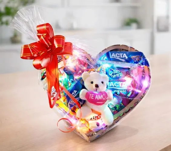 Cesta de Chocolates Presente