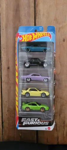 Hotwheels velozes e furiosos pacote com 5 (5-pack)