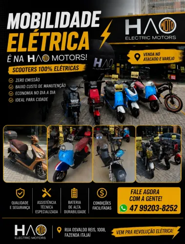 ? SCOOTERS ELÉTRICAS COM PREÇO IMBATÍVEL! COBRIMOS QUALQUER OFERTA! ?