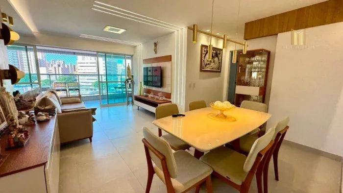 Apartamento no Ed. Meet com 3 dormitórios à venda, 117 m² por R$ 1.550.000 - Aldeota - For
