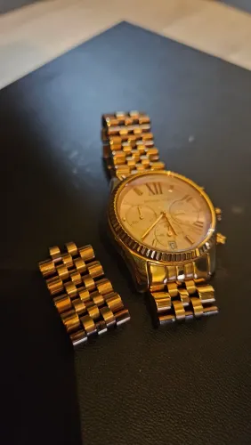 Relógio Michael Kors MK5569 pulseira Aço inox em ouro rosa