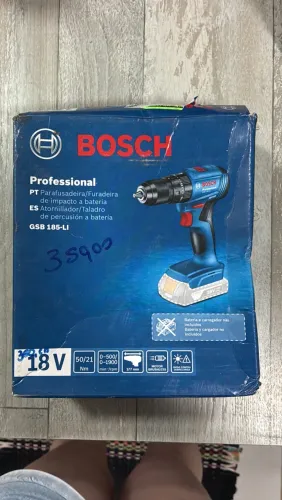 Parafusadeira Bosch sem bateria e carregador