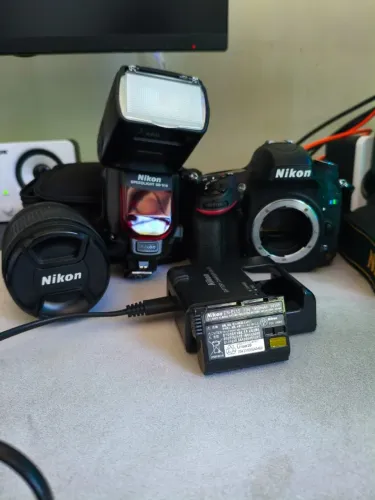 Camera Nikon d610 completa, novissíma.