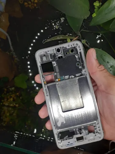 Aro Original Samsung Galaxy S24 Cinza - Bom Estado