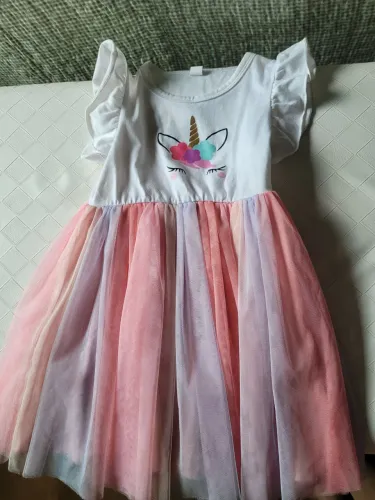 Vestido infantil unicórnio