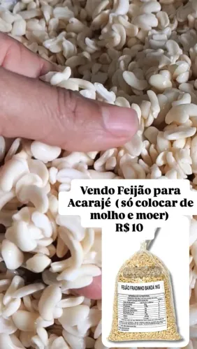 Feijão para acarajé 