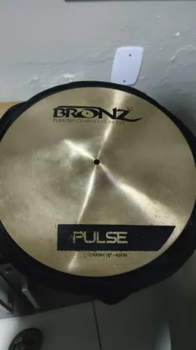 Prato Crash 18 Bronz Pulse B20 - Excelente Estado