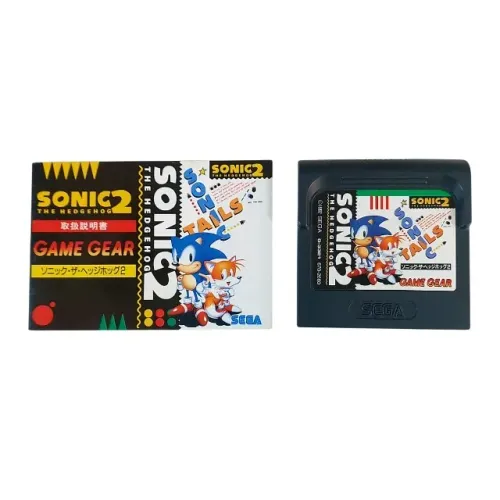 Sonic The Hedgehog C/ Manual - Japonês - Sega Game Gear