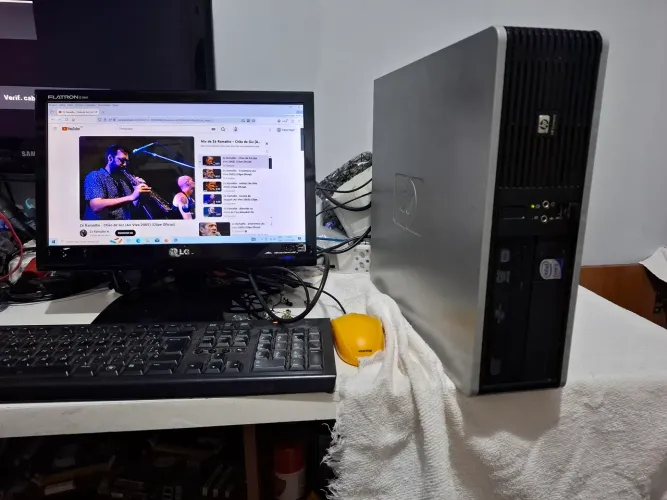 Computador completo 4gb Funcionando perfeitamente 