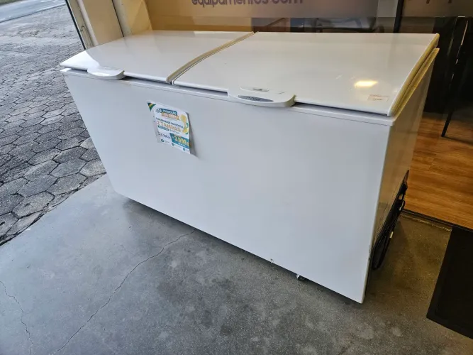 freezer 2 tampas gelopar 532 litros
