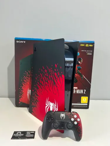 Playstation 5 Edição Limitada Spider Man 2 (Aceito Cartão)