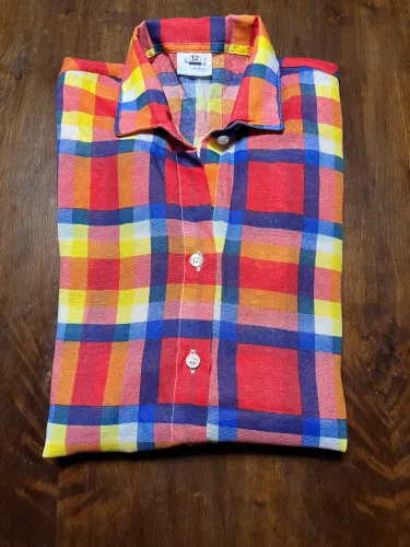 Festa junina. Camisa infantil. Unisex. 10/12 anos 