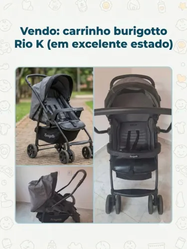 Carrinho de bebê BURIGOTTO