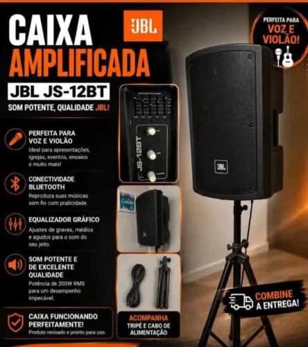 Caixa JBL js12bt 