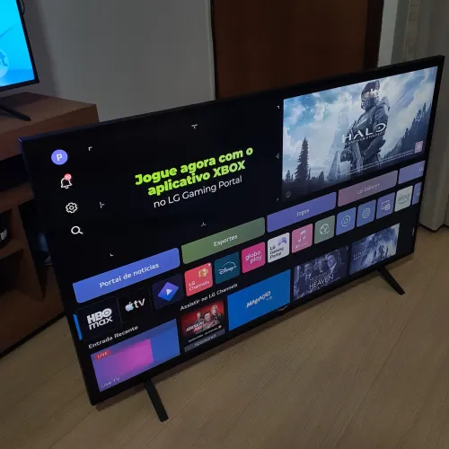 Smart TV LG NanoCell 55? 4K 55NANO77SRA - Leia a descrição