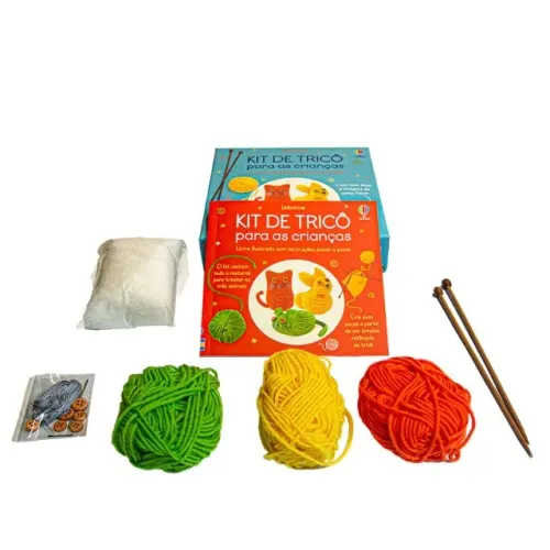 KIT DE TRICÔ PARA AS CRIANÇAS