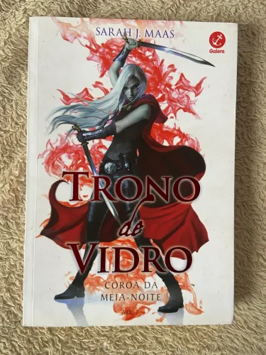 Trono de Vidro: Coroa da Meia-Noite | Livro Usado em Bom Estado