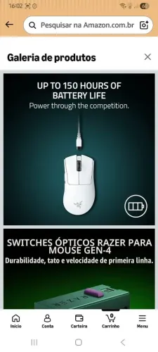 Mouse Razer Deathadder v4 PrO Lacrado