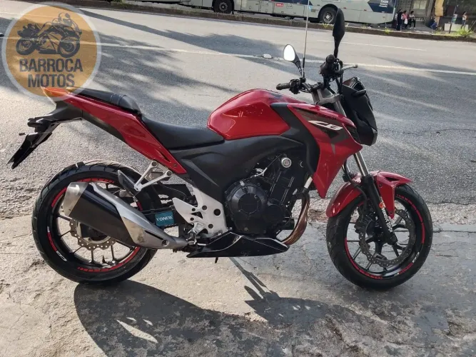 CB 500 F VERMELHA 2013/2014