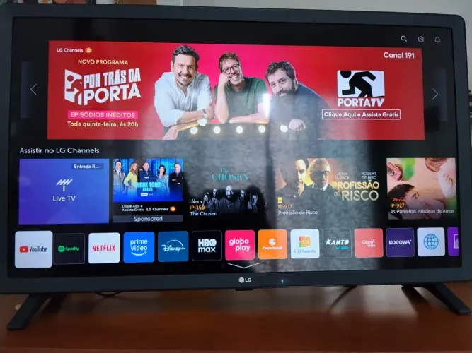TV Smart LG 32" HD - em excelente estado