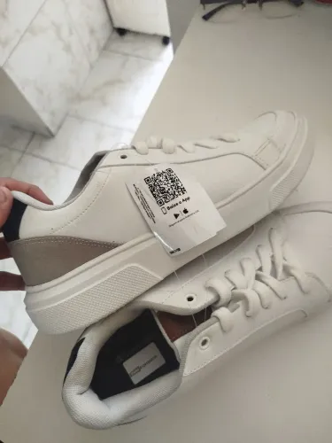 TÊNIS CASUAL COMFOR WEY - BRANCO / TAMANHO 41 - DE 150 POR R$99,99 NOVÍSSIMO.
