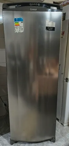 Geladeira Consul Frost Free - 342 Litros - Cor Inox (Usado em Ótimo estado)