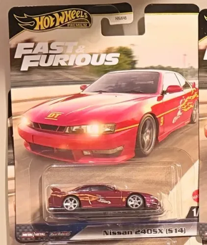 Hot wheels premium Nissan 240sx s14 velozes e furiosos