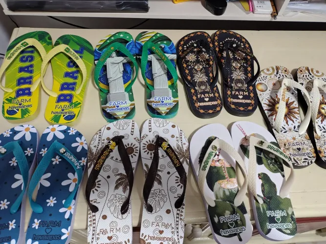 sandálias havaianas Farm 
