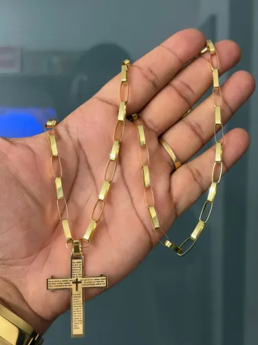 CORDÃO DE OURO 18K COM 23.8 G