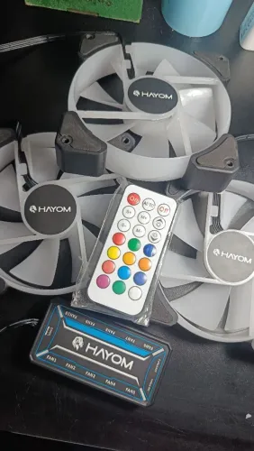 KIT 3 FANS RGB