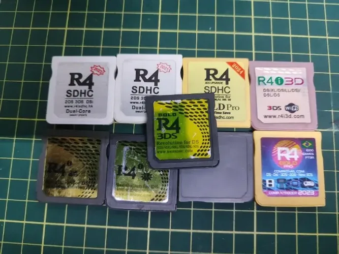 Lote de 9 cartões R4 TESTADOS