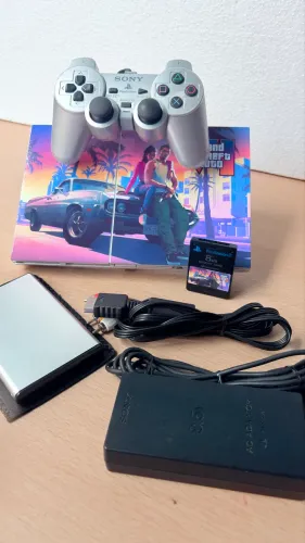 PlayStation 2 Slim Personalizado + HD