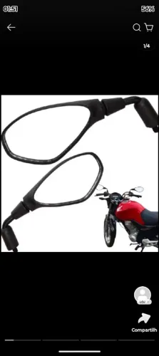 Vendo retrovisor f800 rebaixado para motos honda