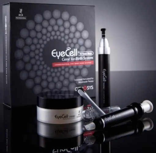 Genosys EyeCell Eye Kit de tratamento profissional para a pele ao redor dos olhos.