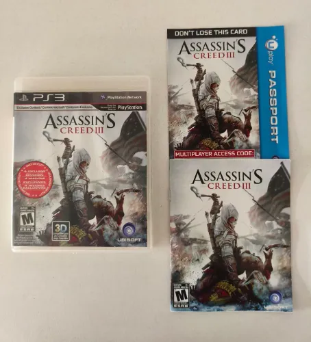 Jogo Assassin's Creed lll original PS3