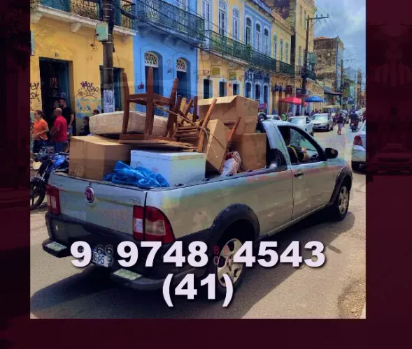 Frete na Vila Izabel, Água Verde, e Centro! Transporte rápido e seguro!