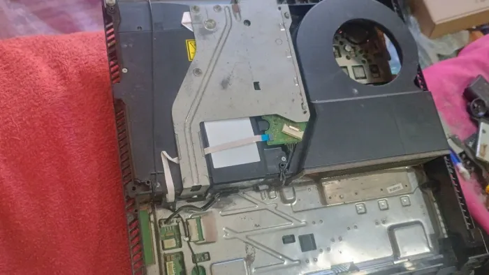 CARCAÇA PS4 FAT PLACA MÃE DRIVE E CARCAÇA SEM COOLER SEM FONTE SEM HD