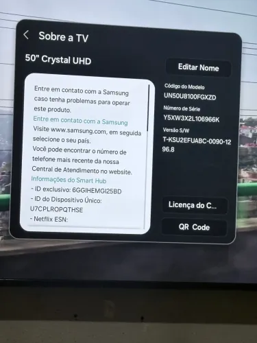 Tv 50 polegadas nova!