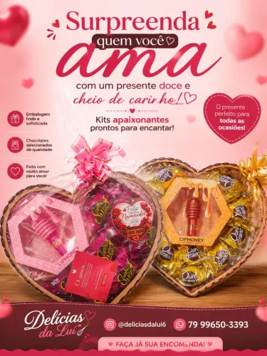 Mimos para presentear quem vc ama ?
