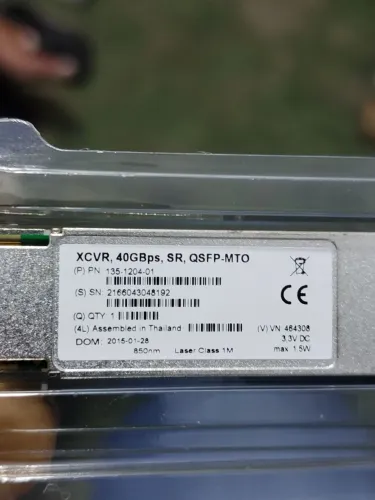 Xcvr 40gb Sr,qsfp-mto