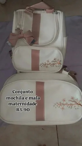 Bolsa + mochila maternidade